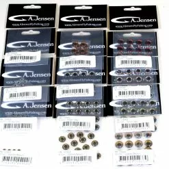 A.Jensen 4D Eyes 4 + 8 + 10 Mm – 1 Of Each 12 Colors/sizes