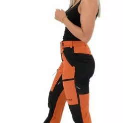 Dovrefjell Custom Fit Ulkoiluhousut Sunset Orange, Naiset