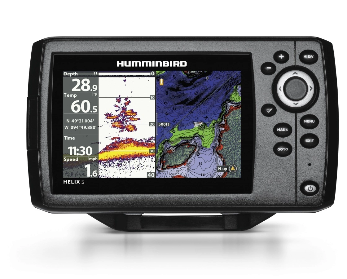 HUMMINBIRD HELIX 5 CHIRP GPS G2 -kaikuluotain 1 HUMMINBIRD HELIX 5 CHIRP GPS G2 -kaikuluotain
